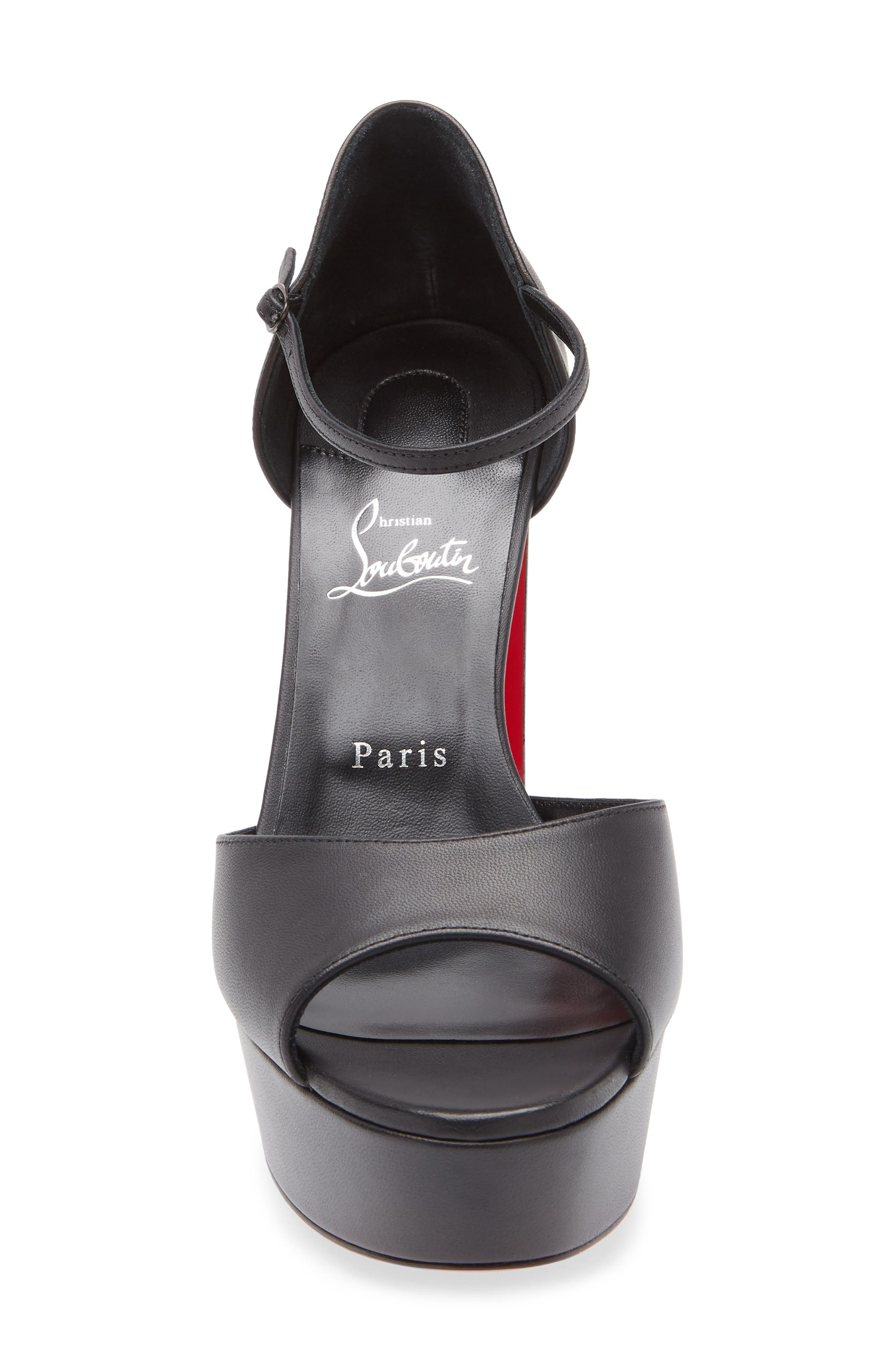 Christian Louboutin Sandaloo Platform Sandal in Black at Nordstrom - 4
