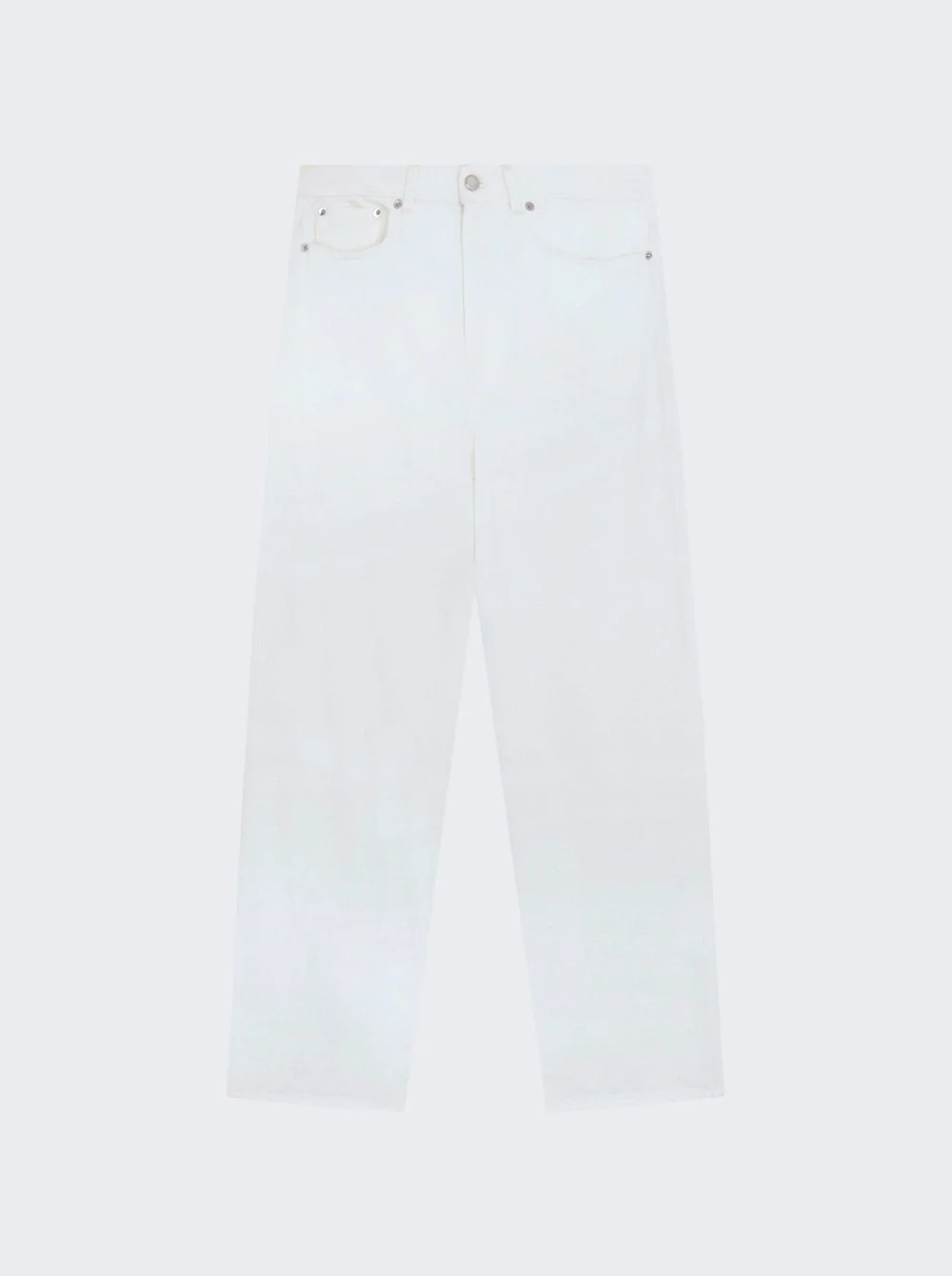 Samur Denim Pants Ivory - 1