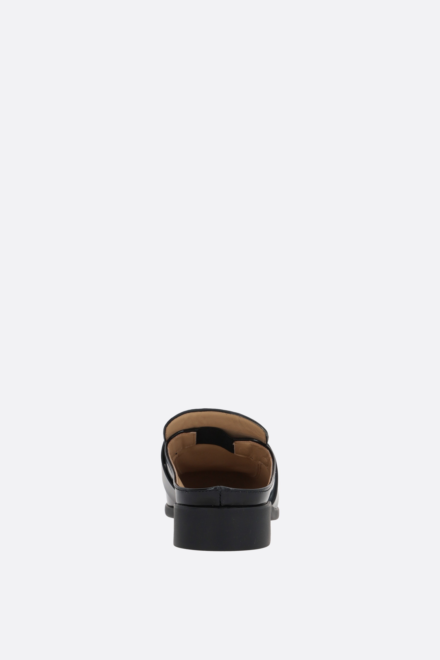 【関税&送料込】Bottega Veneta Monsieur Shiny Leather Mule L Bottega Veneta MONSIEUR SHINY LEATHER MULE LOAFERS