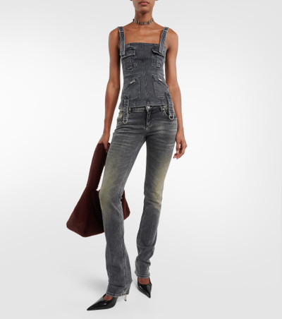 Blumarine Low-rise skinny jeans outlook