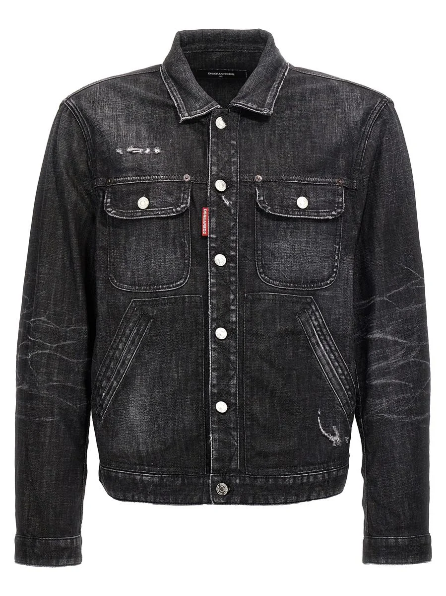 DSQUARED2 'Boxy Jean' Jacket - 1