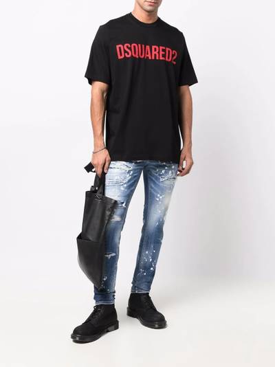 DSQUARED2 logo-print T-shirt outlook