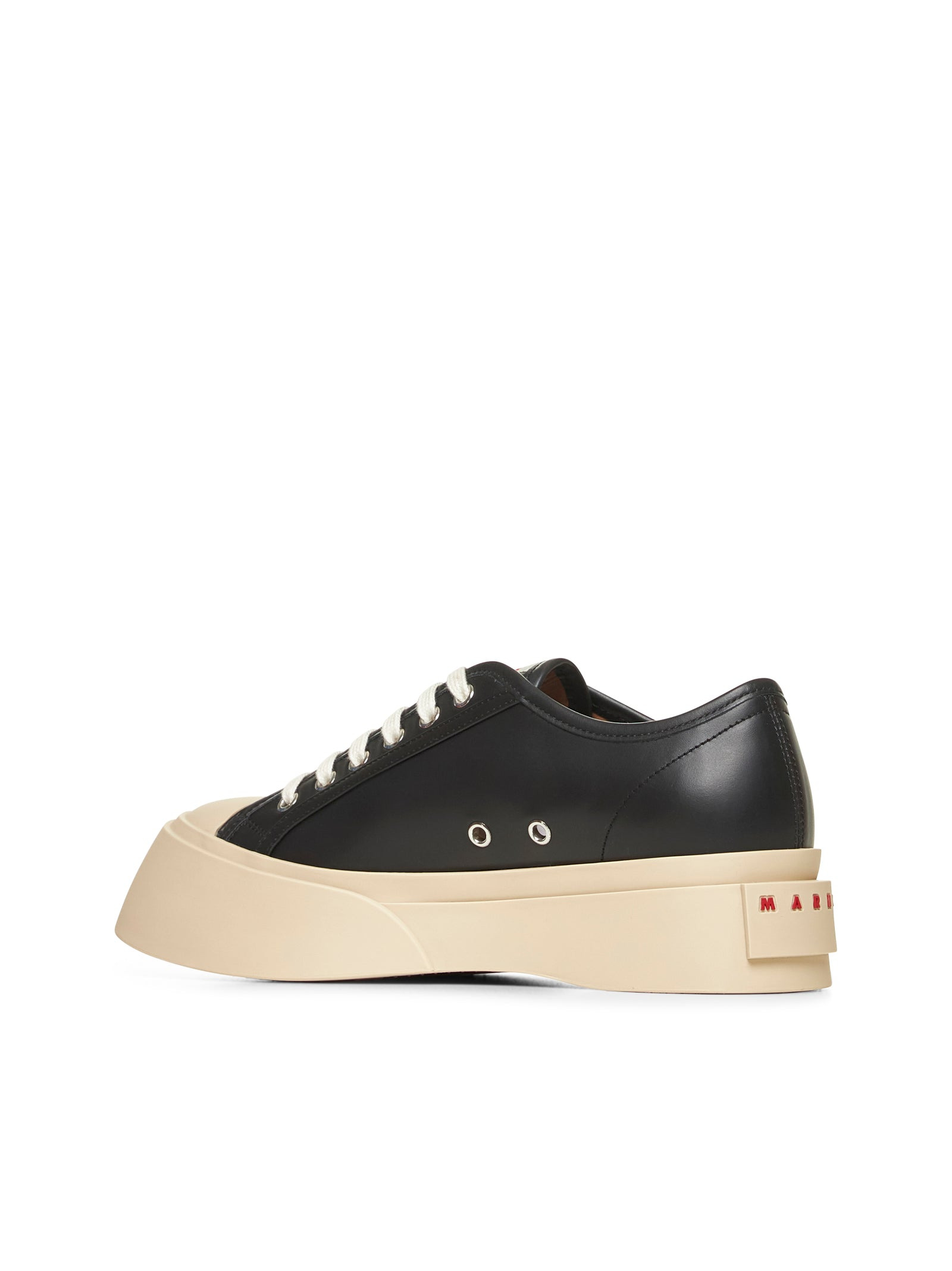 Black nappa leather Pablo sneakers - 3