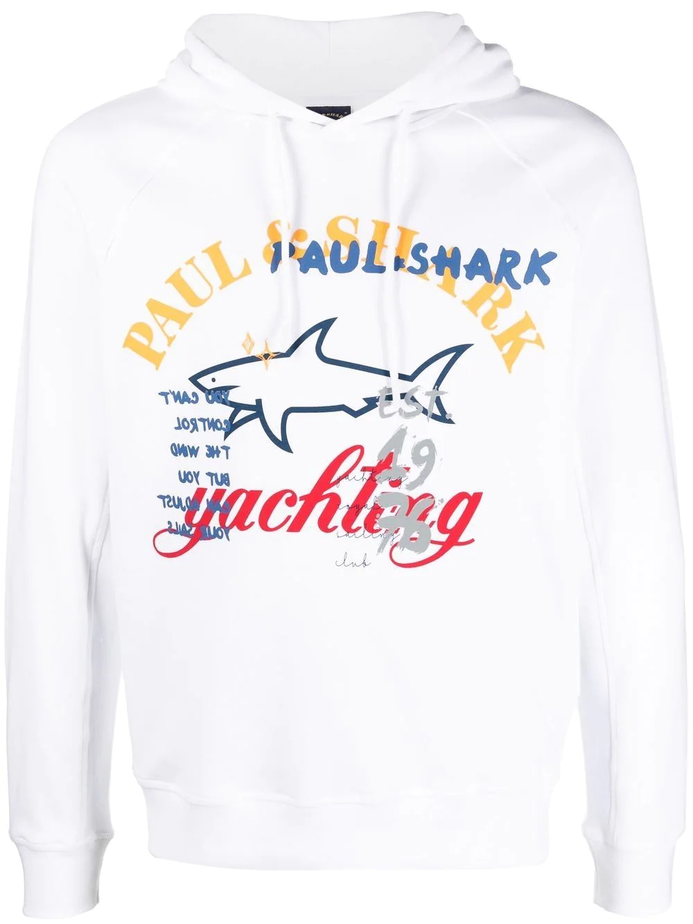 logo print sweatshirt - 1