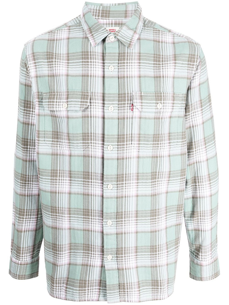 check-print shirt 1