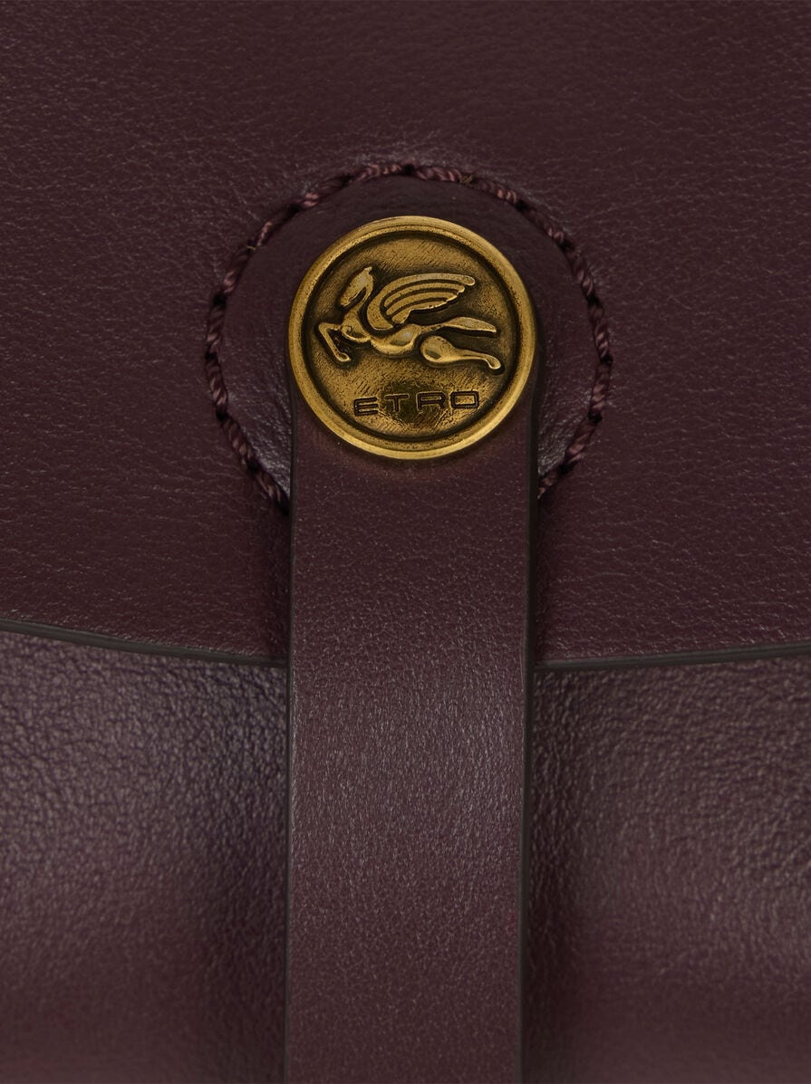 MEDIUM LEATHER PONY BAG - 6