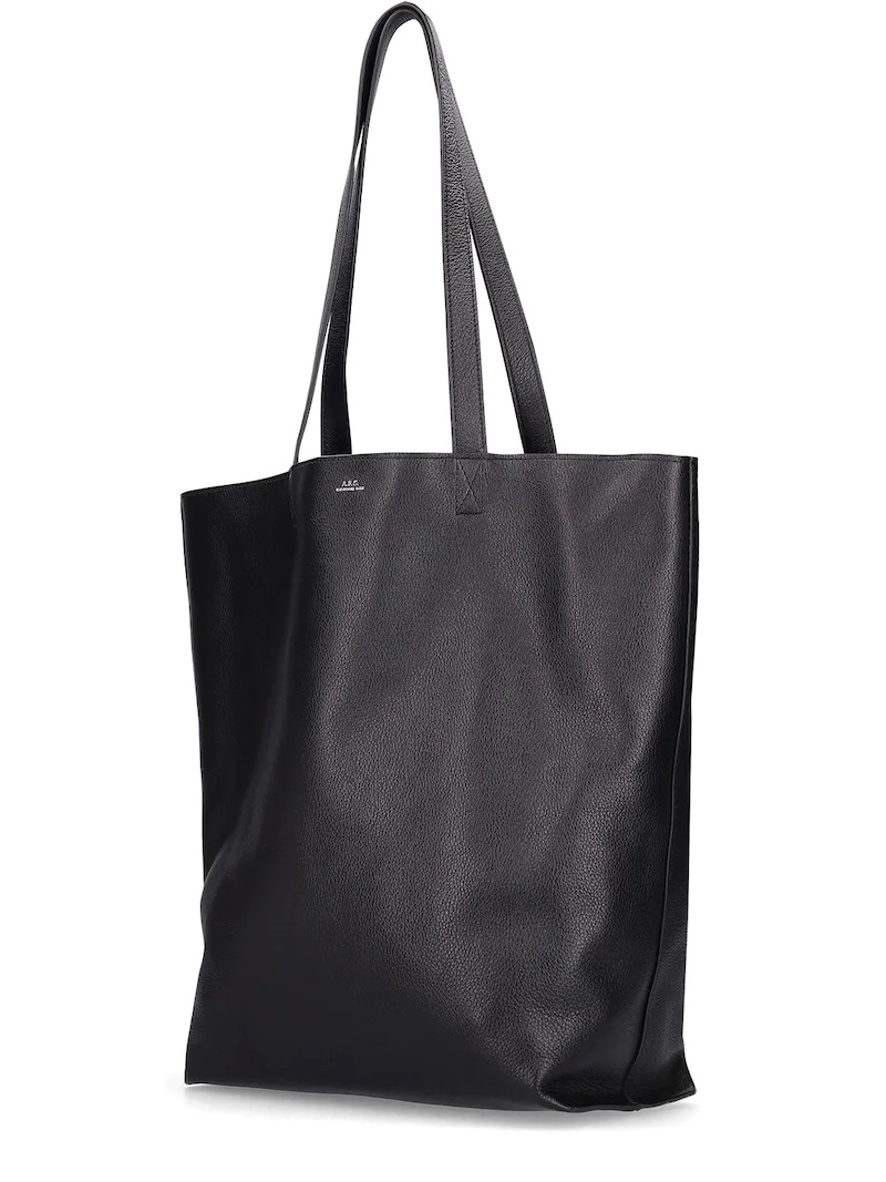 CABAS MAIKO LEATHER TOTE BAG - 2