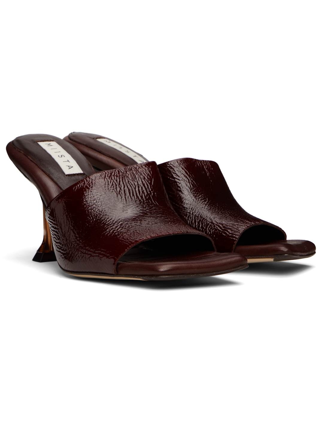 Brown Miri Mules - 4