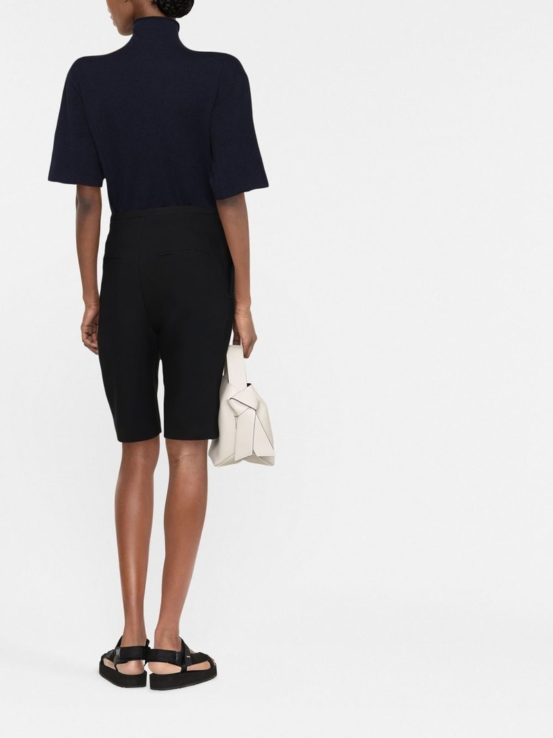 short-sleeved roll-neck knitted top 4