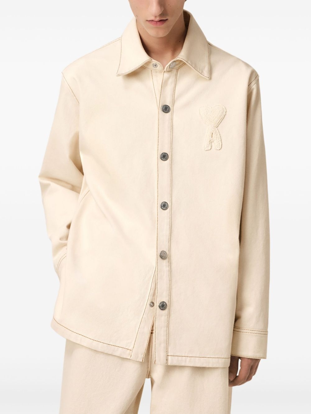 Ami de Coeur shirt jacket - 5