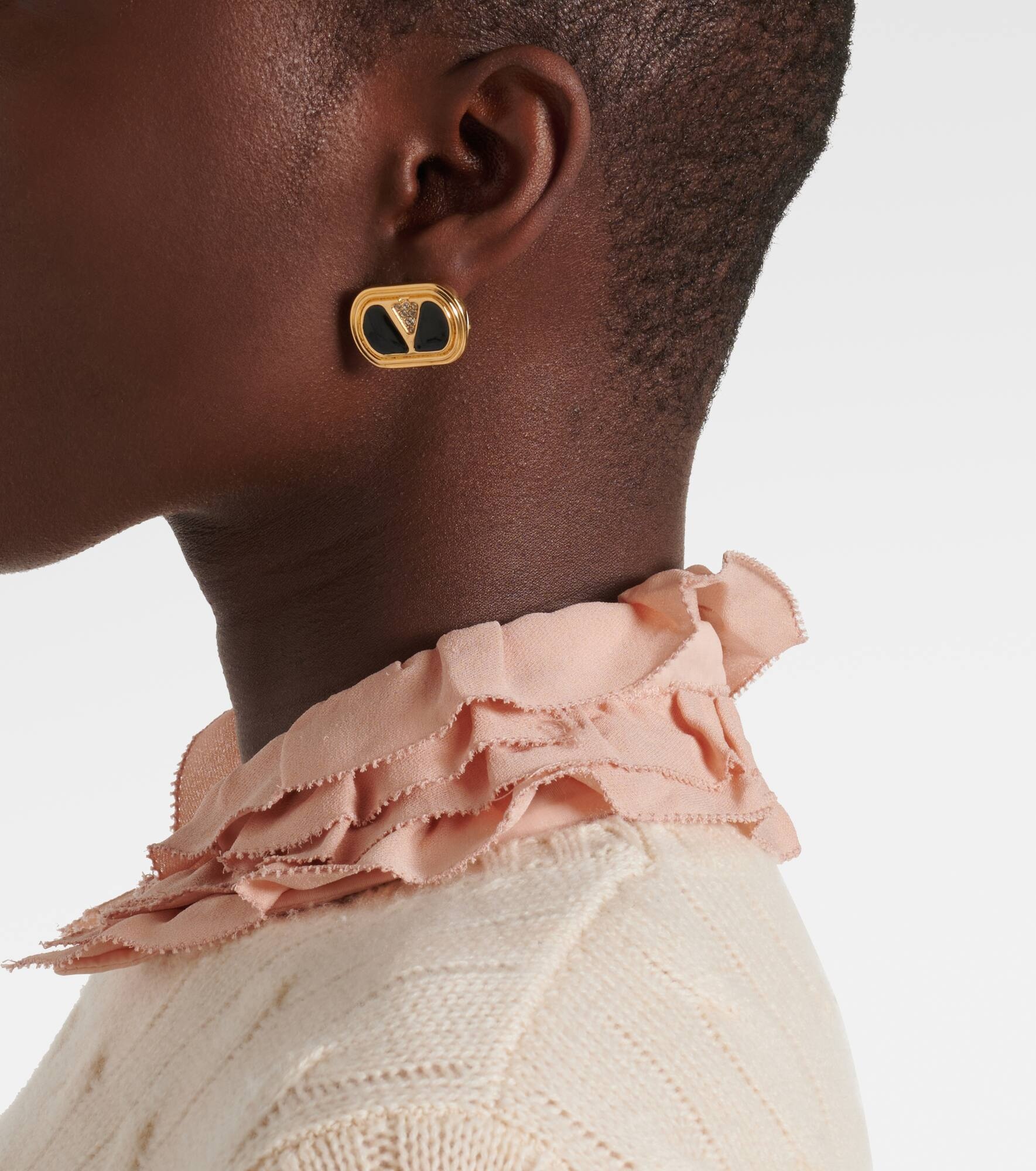 Ovalette embellished earrings - 6