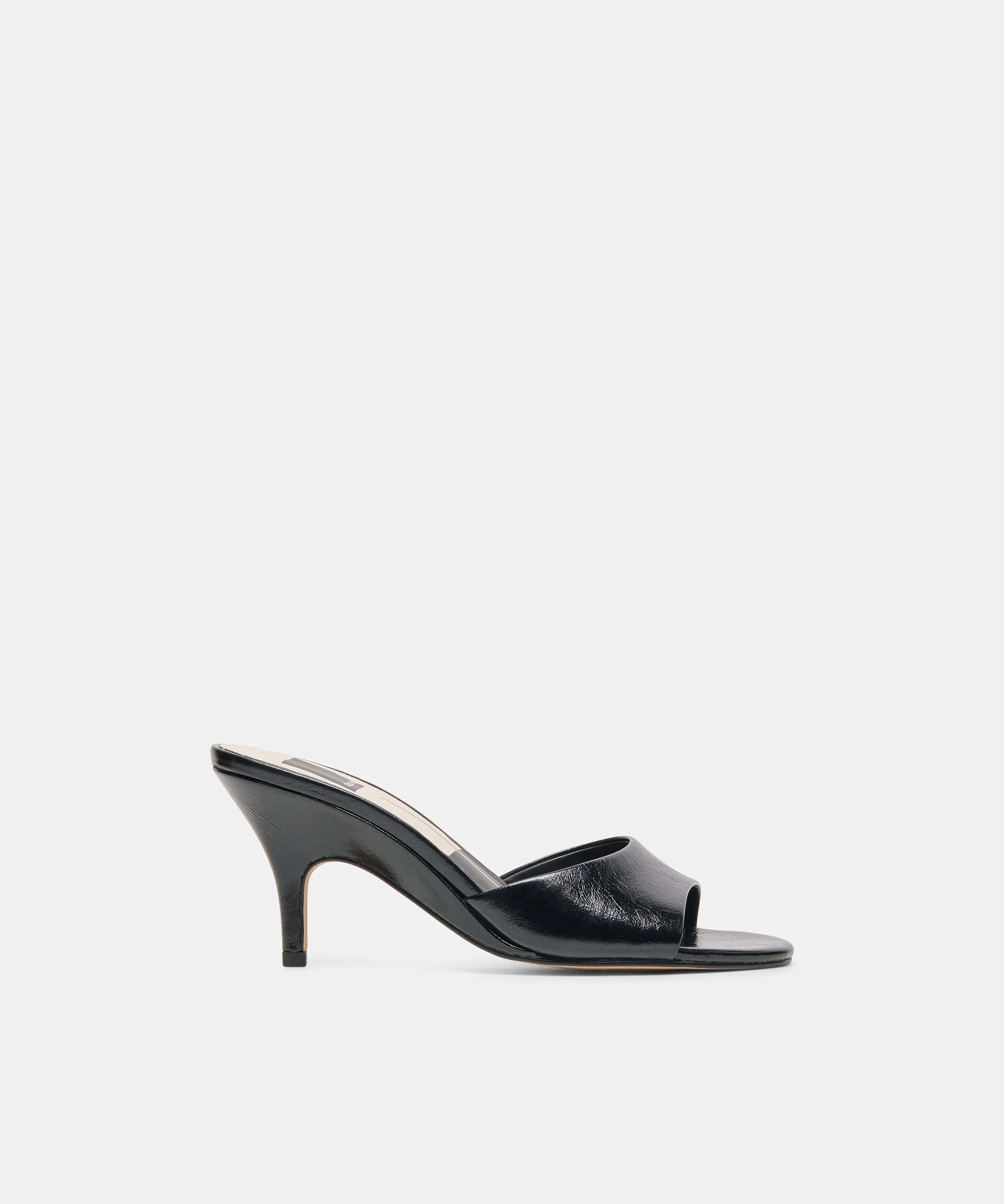 BELEN HEELS BLACK LEATHER - 1