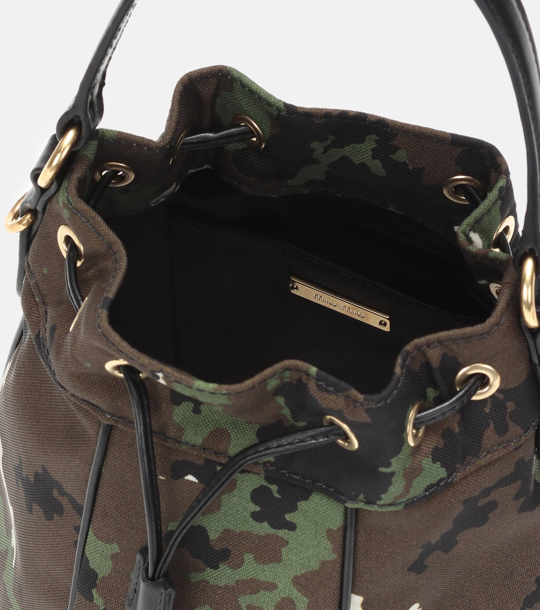 Camouflage bucket bag - 3