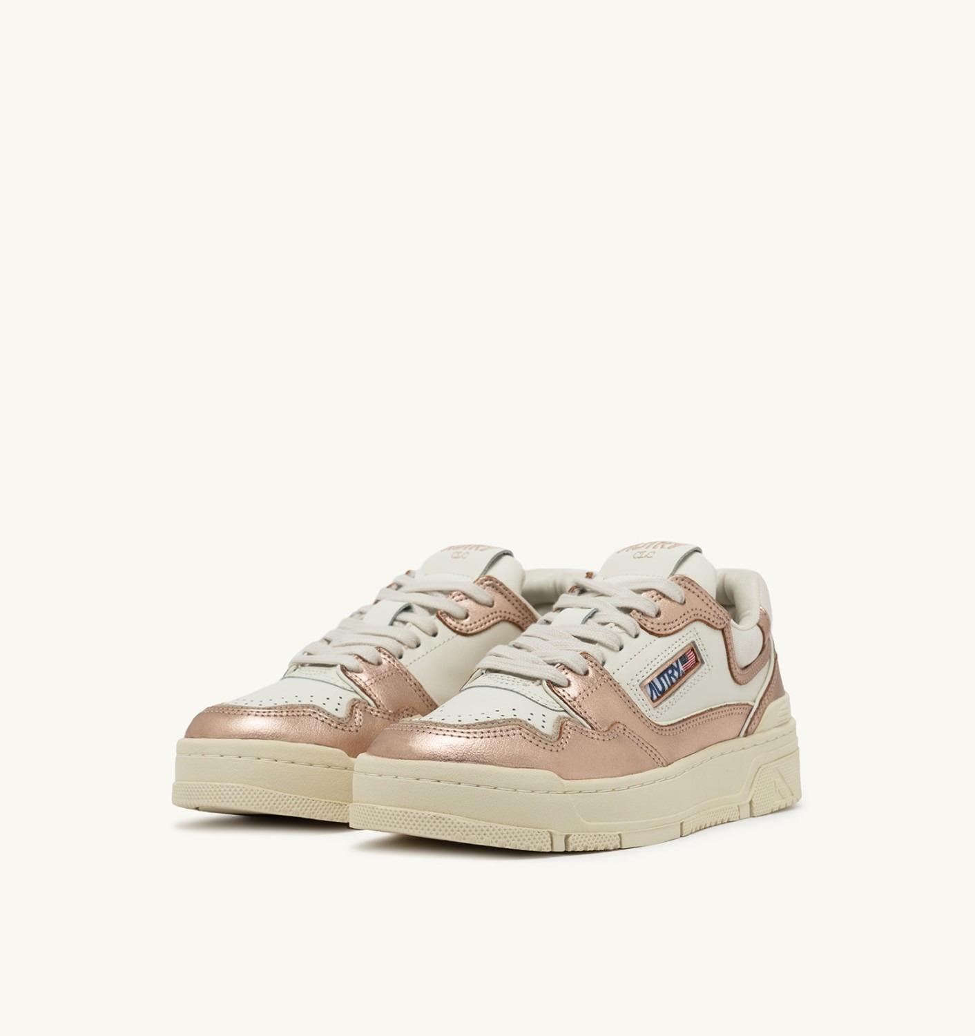 CLC LOW SNEAKERS IN LEATHER COLOR COPPER - 2