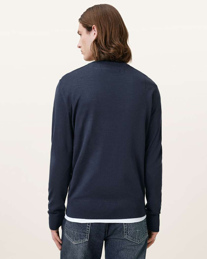 MODE MERINO CREW NECK RAMSKULL SWEATER 5