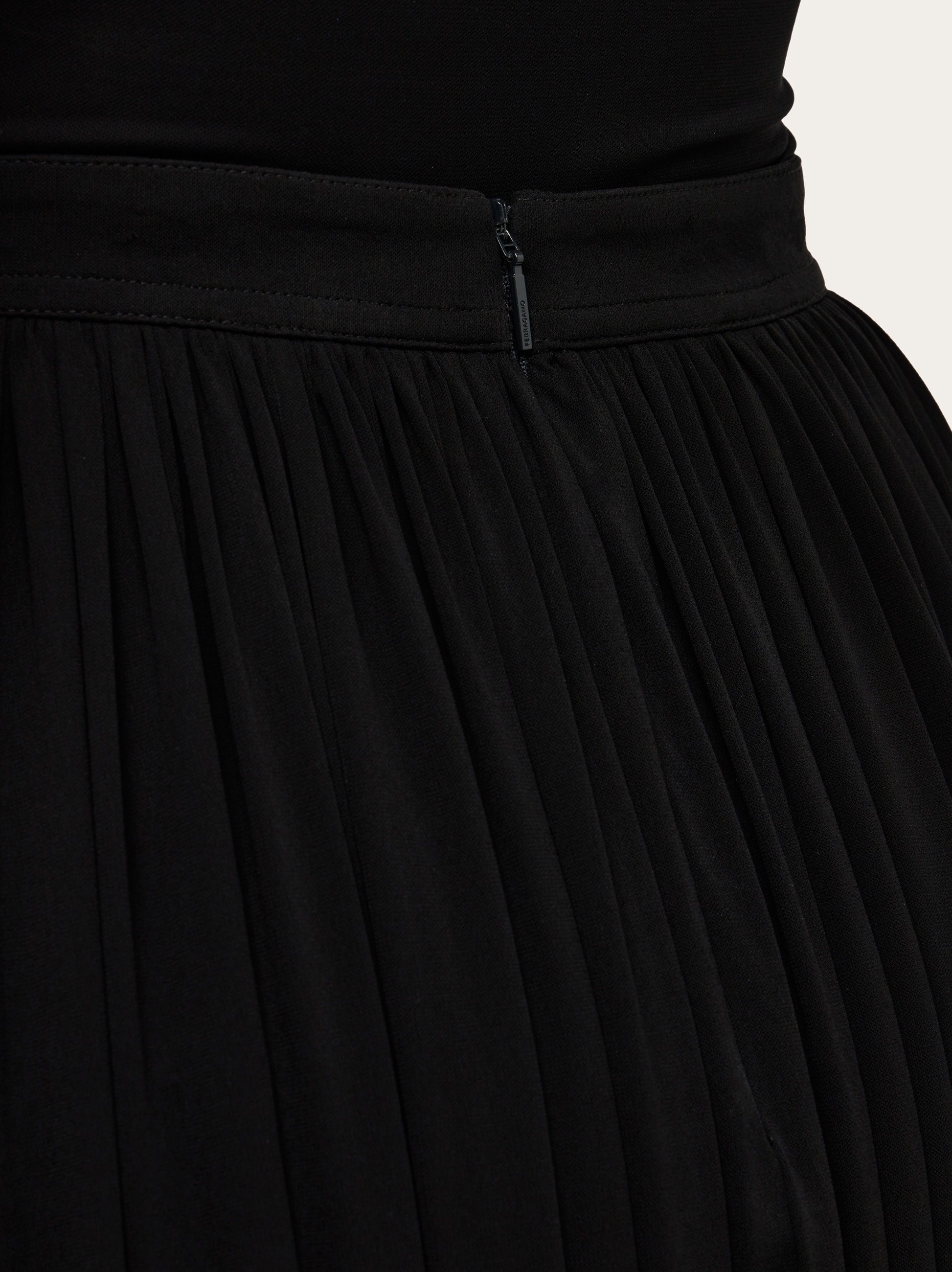 Longline draped skirt - 5