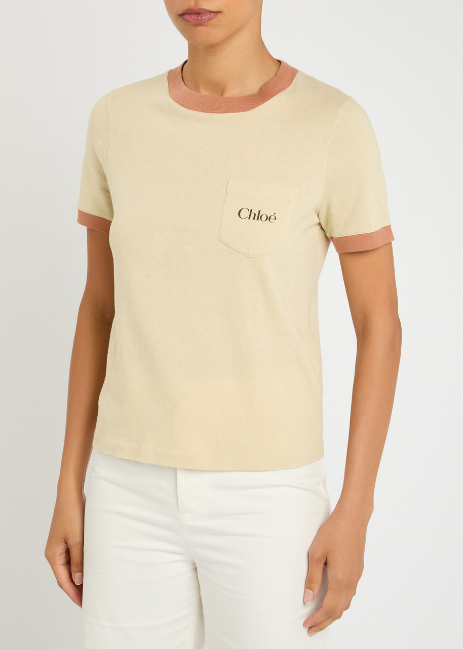Chloe Logo-printed Cotton T-shirt - 2