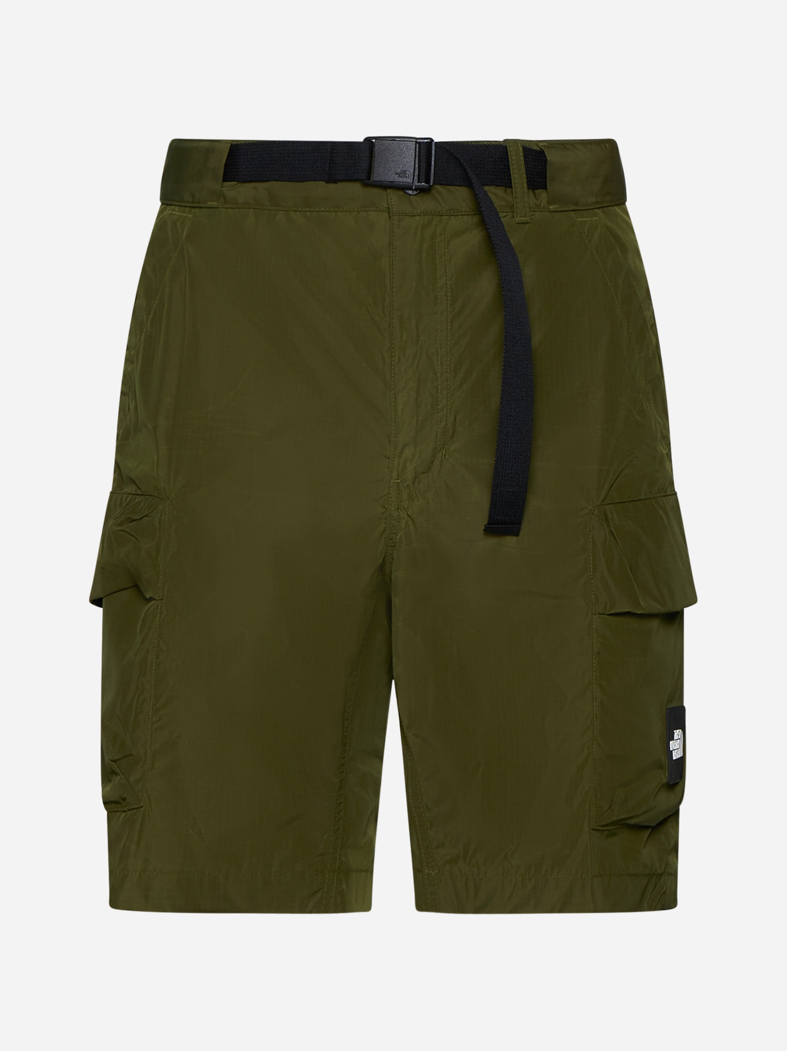 Technical fabric cargo shorts - 1