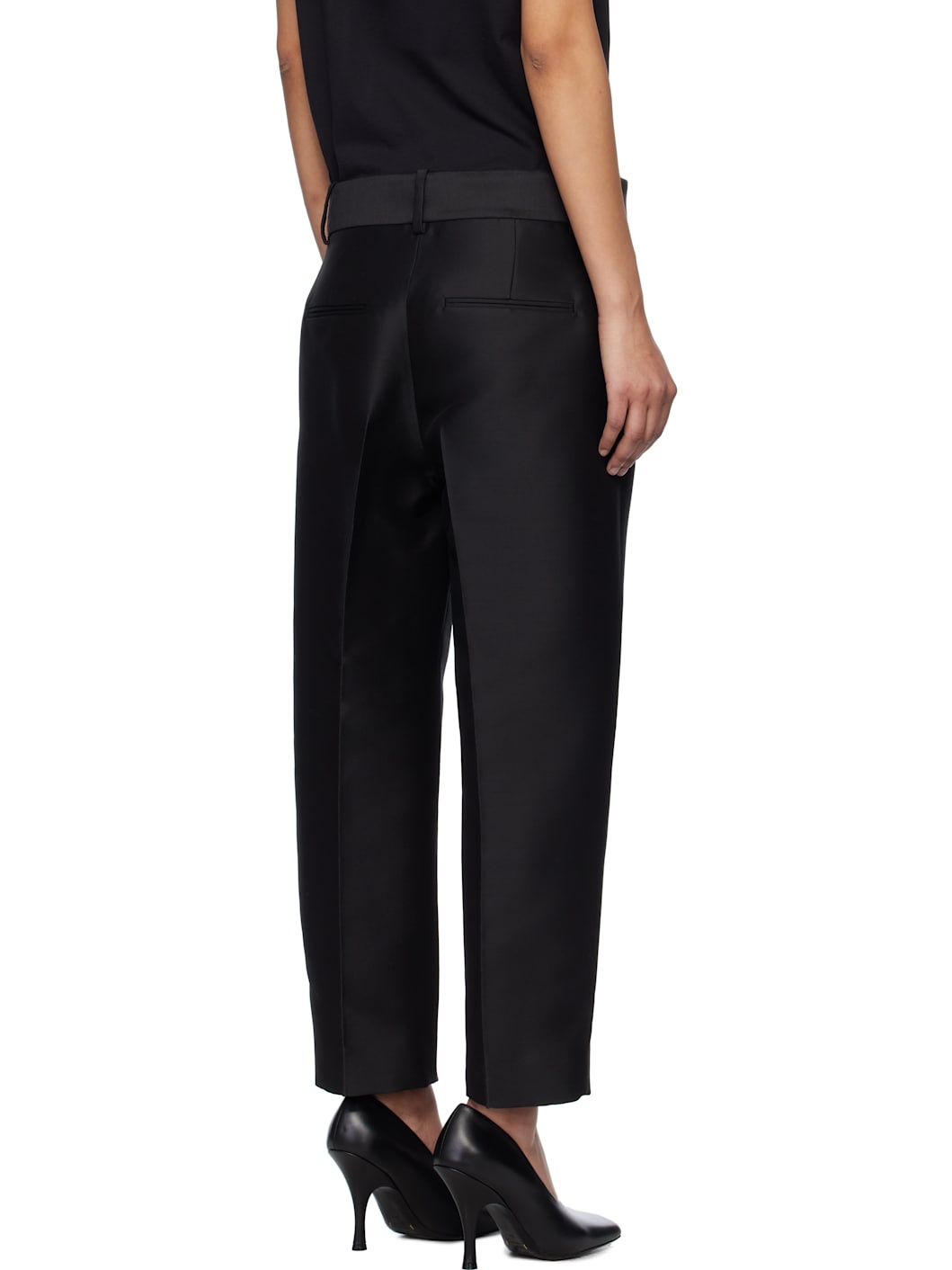 Black Cam Trousers - 3