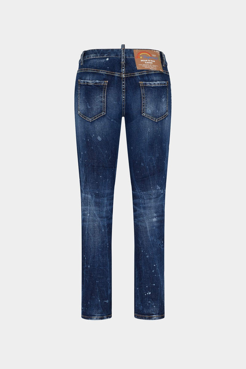 DSQUARED2 DARK MOLDY WASH MEDIUM WAIST JENNIFER JEANS outlook