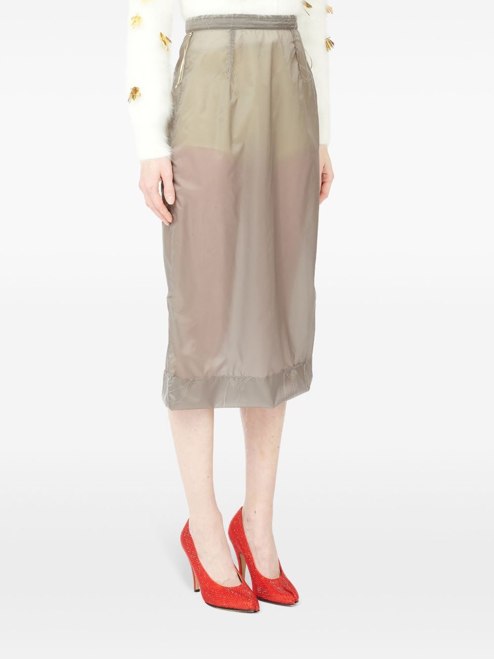 Inside Out four-stitch skirt - 3