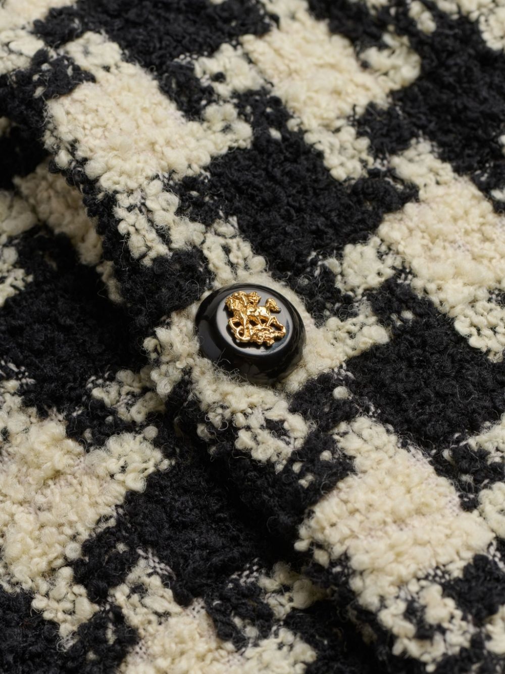 pied-de-coque wool shirt jacket - 7