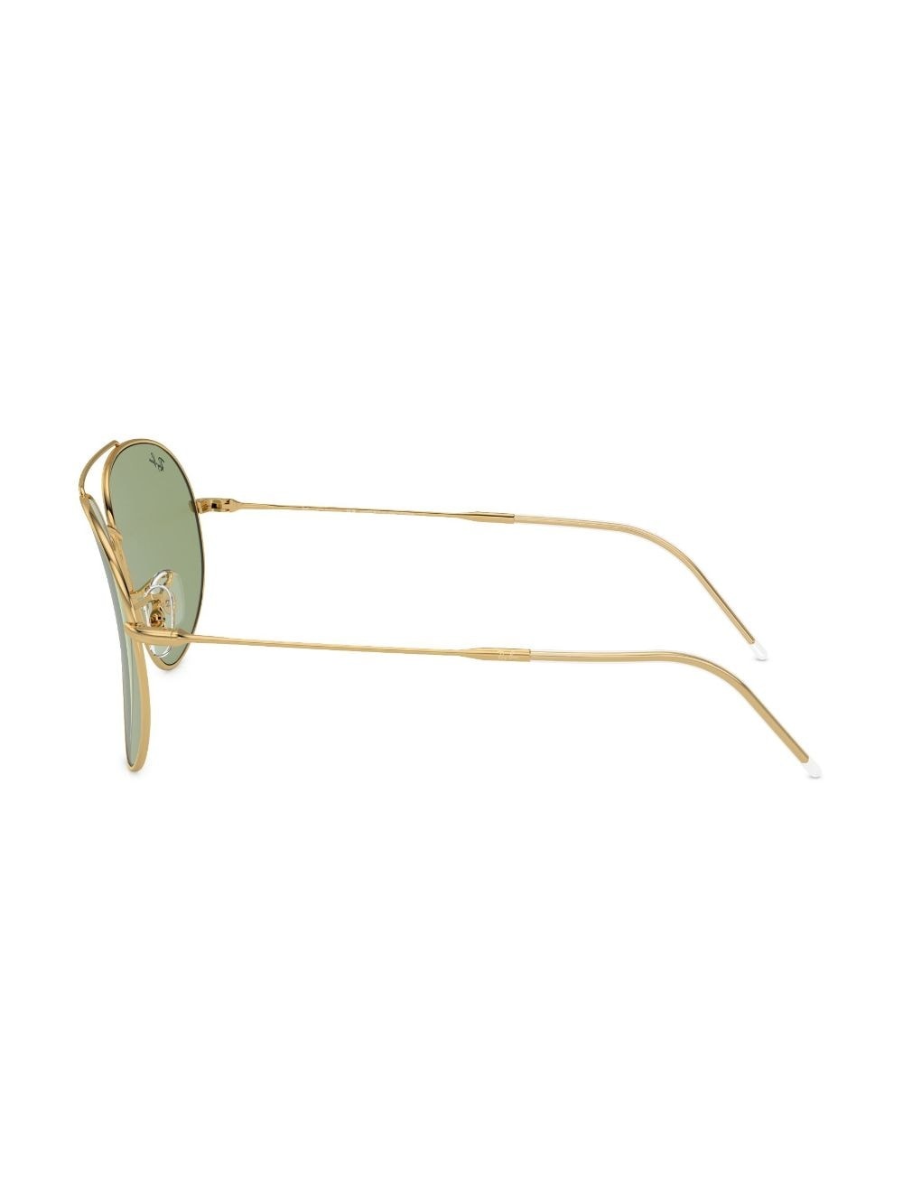 Reverse aviator-frame sunglasses - 3