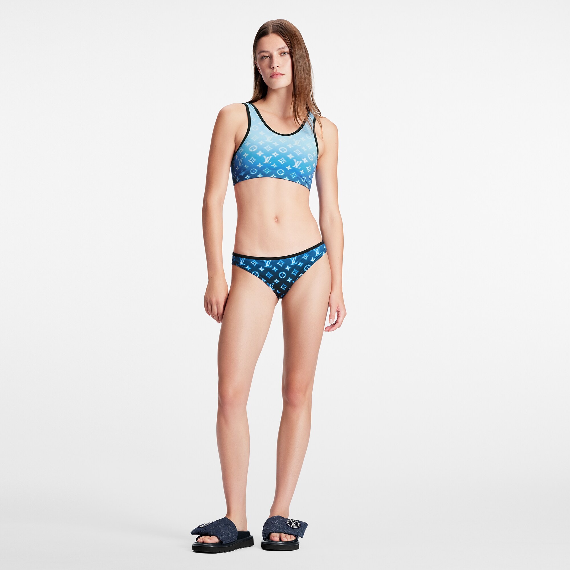 Sprayed Monogram Bikini Top - 2