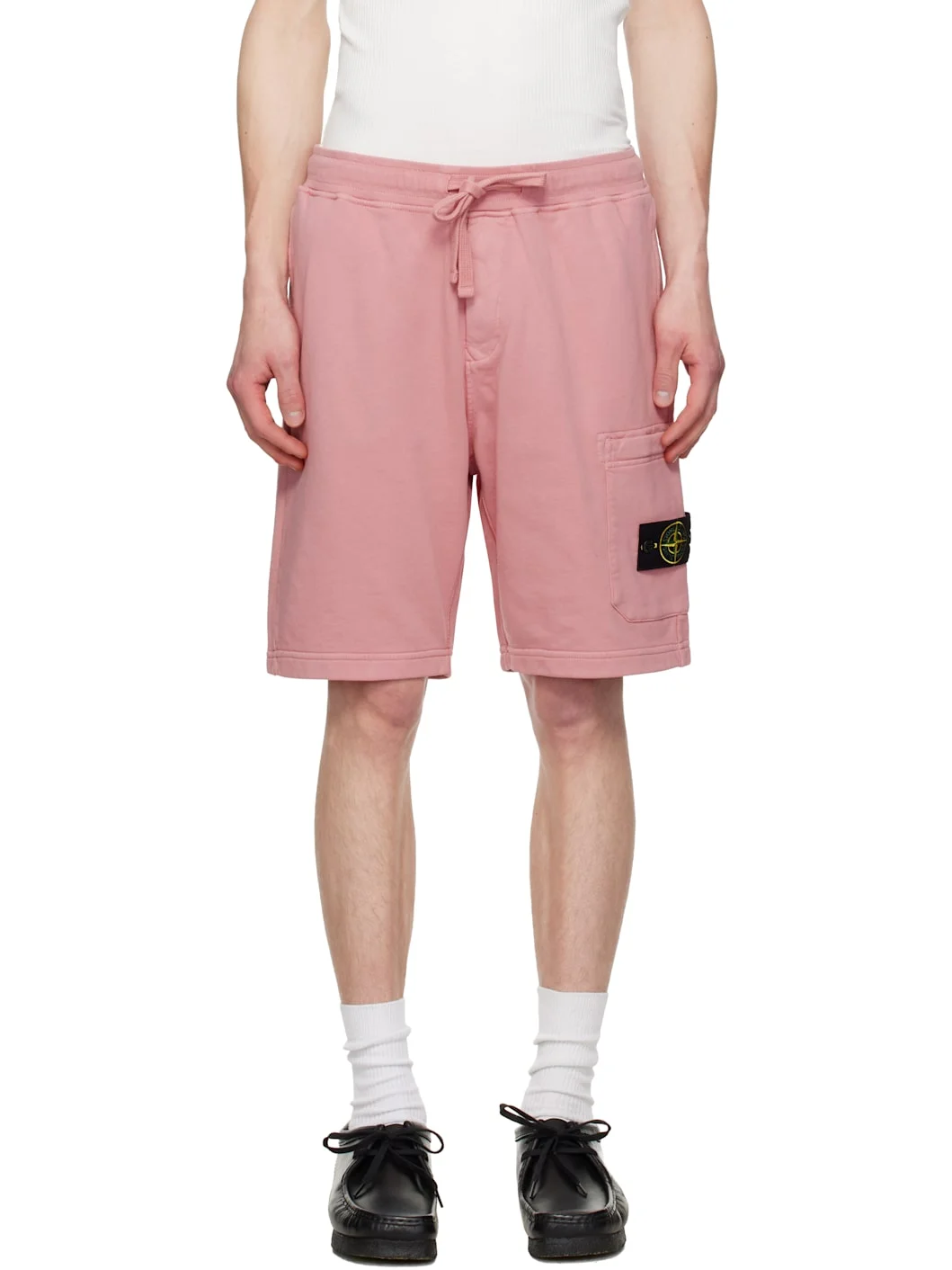 Pink 6200011 Organic Cotton Fleece Shorts - 1