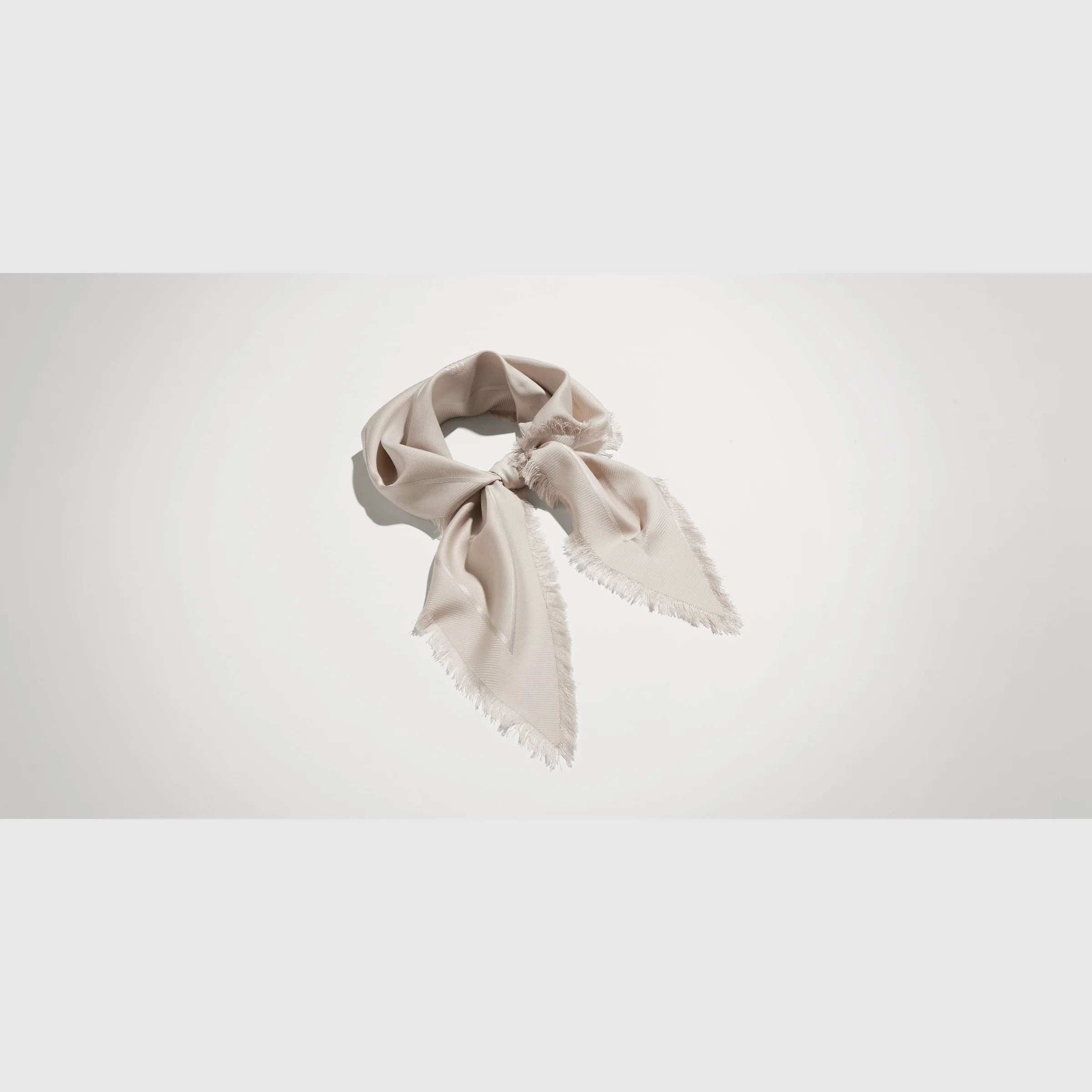 Double G silk wool shawl - 1