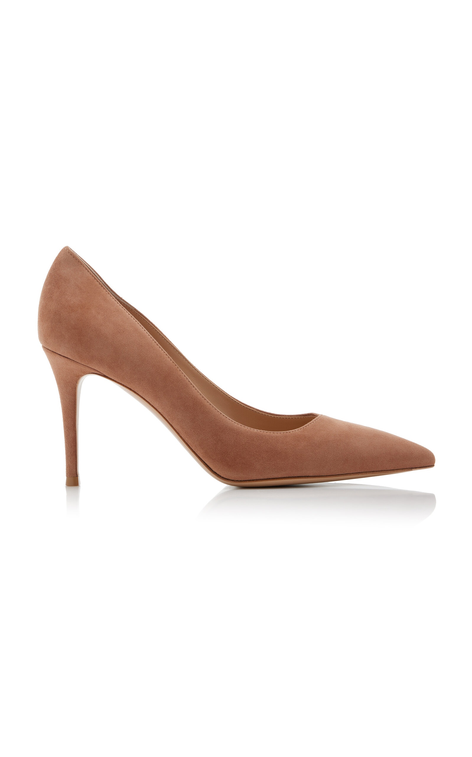 Suede Pumps tan - 1