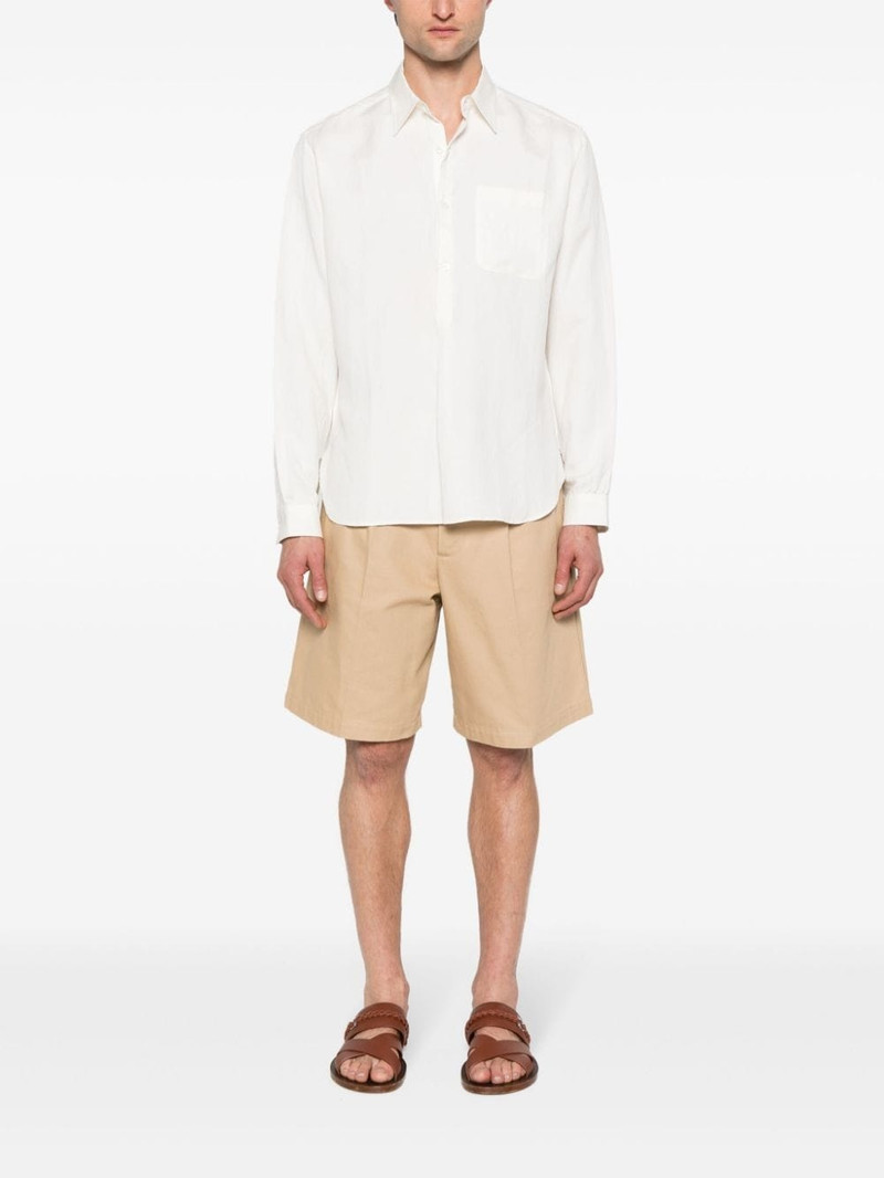 Ralph Lauren poplin silk-blend shirt outlook