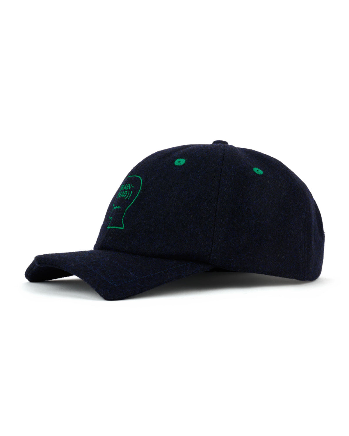 Batwing Logohead Flannel Hat - Navy - 2