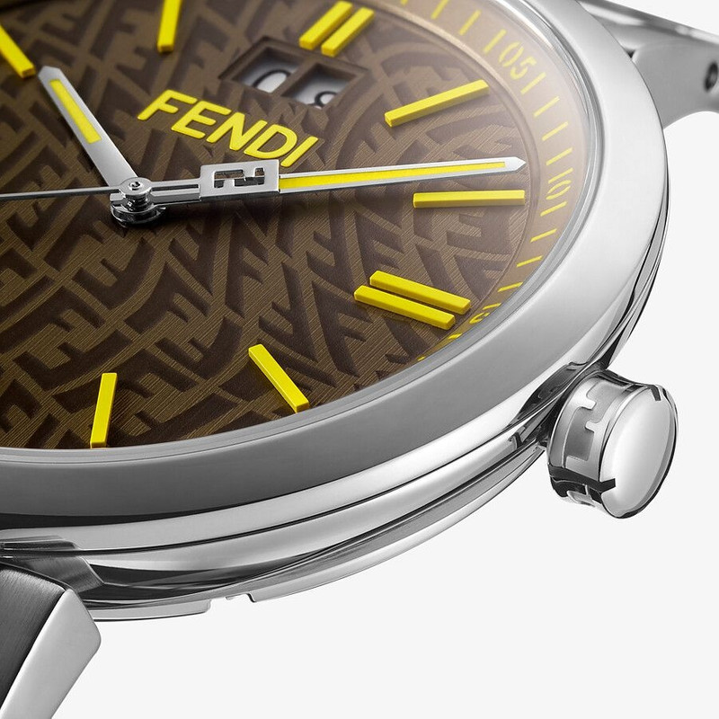FENDI 39 MM - Watch with FF logo bracelet outlook