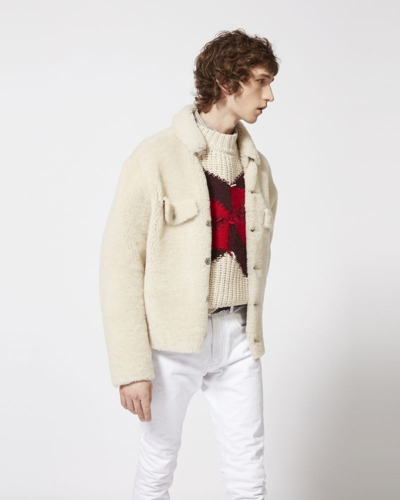 Isabel Marant ALEXIS shearling jacket outlook