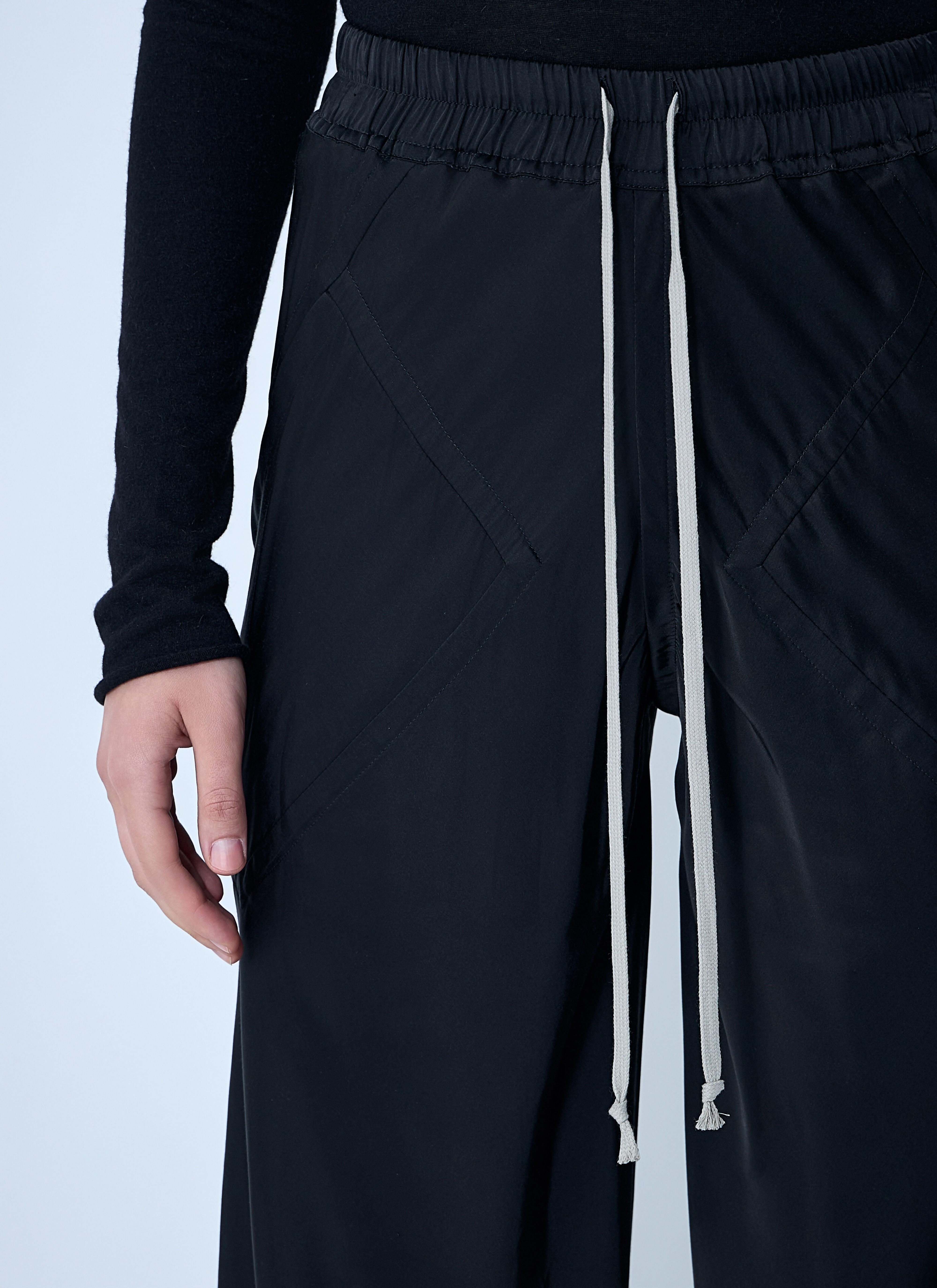 Bias Drawstring Pants - 5