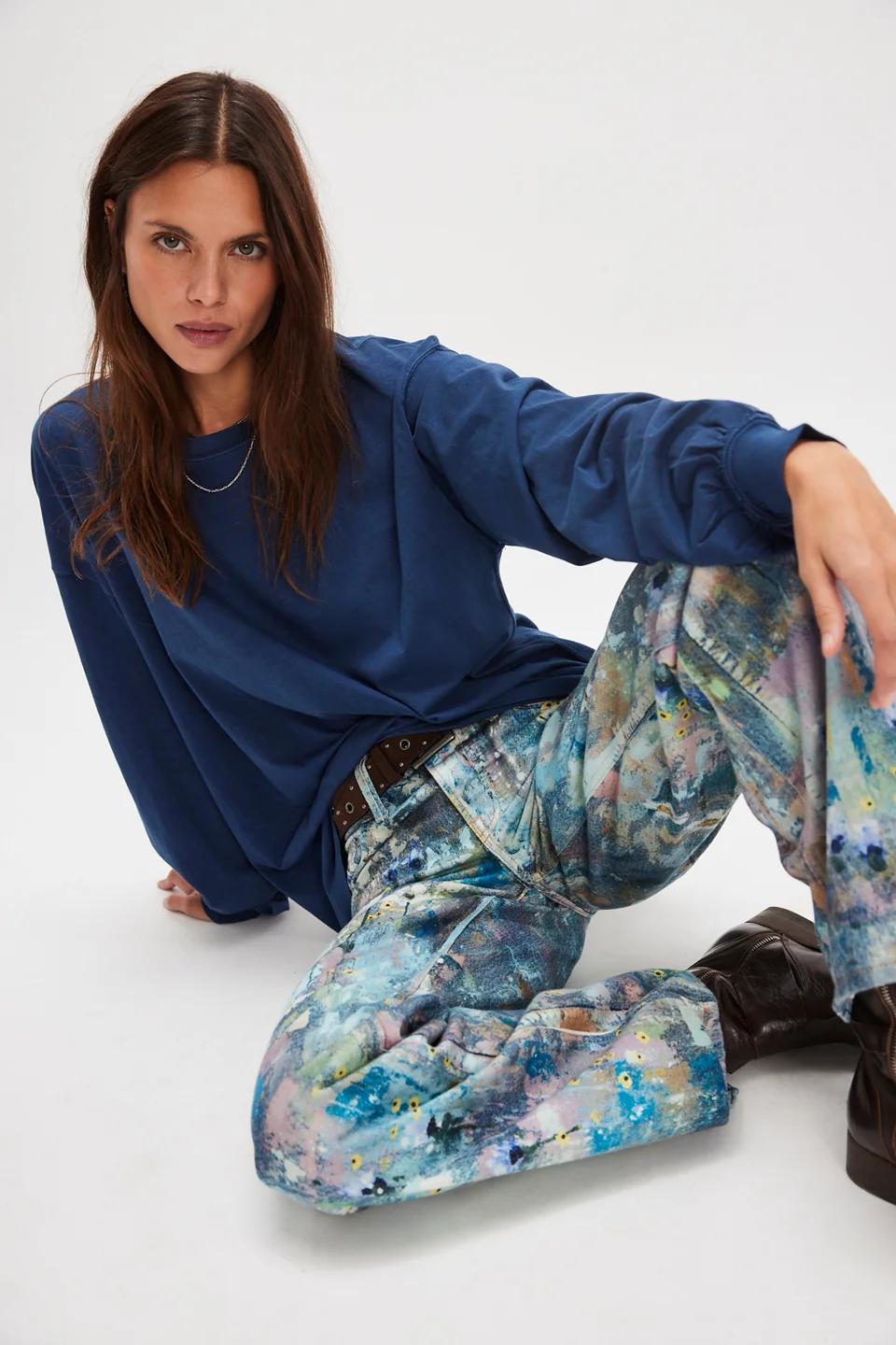 We The Free Perfect Oversized Long Sleeve Top - 1