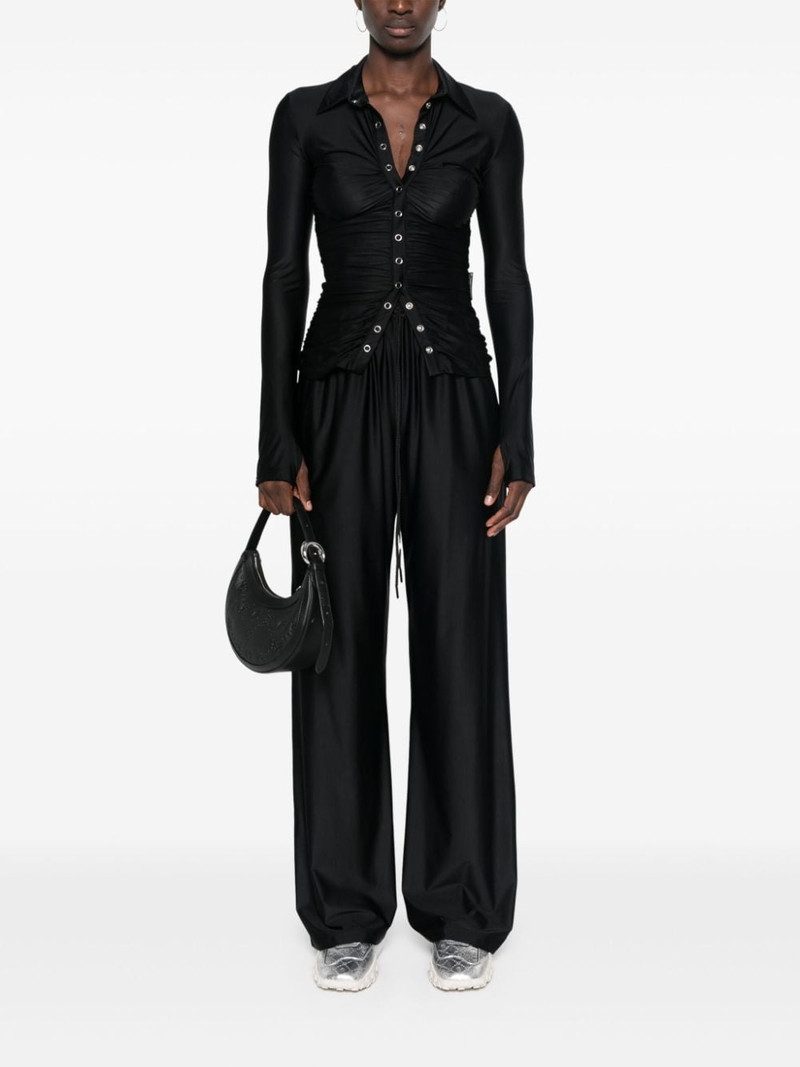 Marine Serre jersey trousers outlook