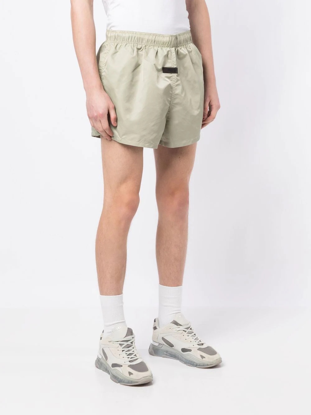 Essentials logo-patch shorts - 3