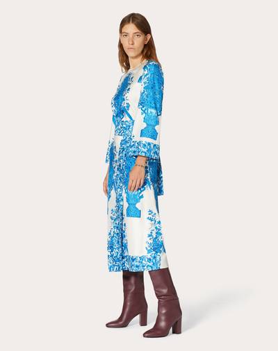 Valentino Printed Twill Dress outlook