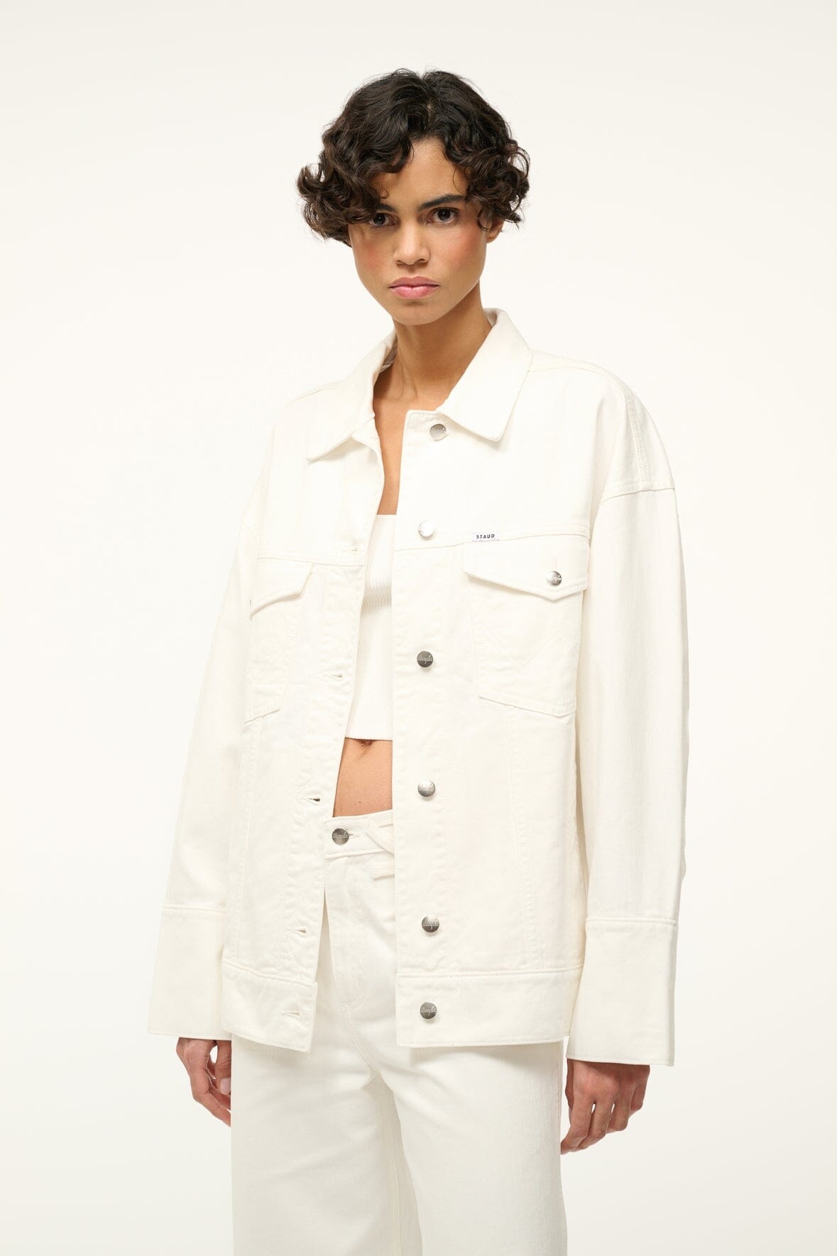 STAUD WRANGLER THE BIGGEST JEAN JACKET - 4