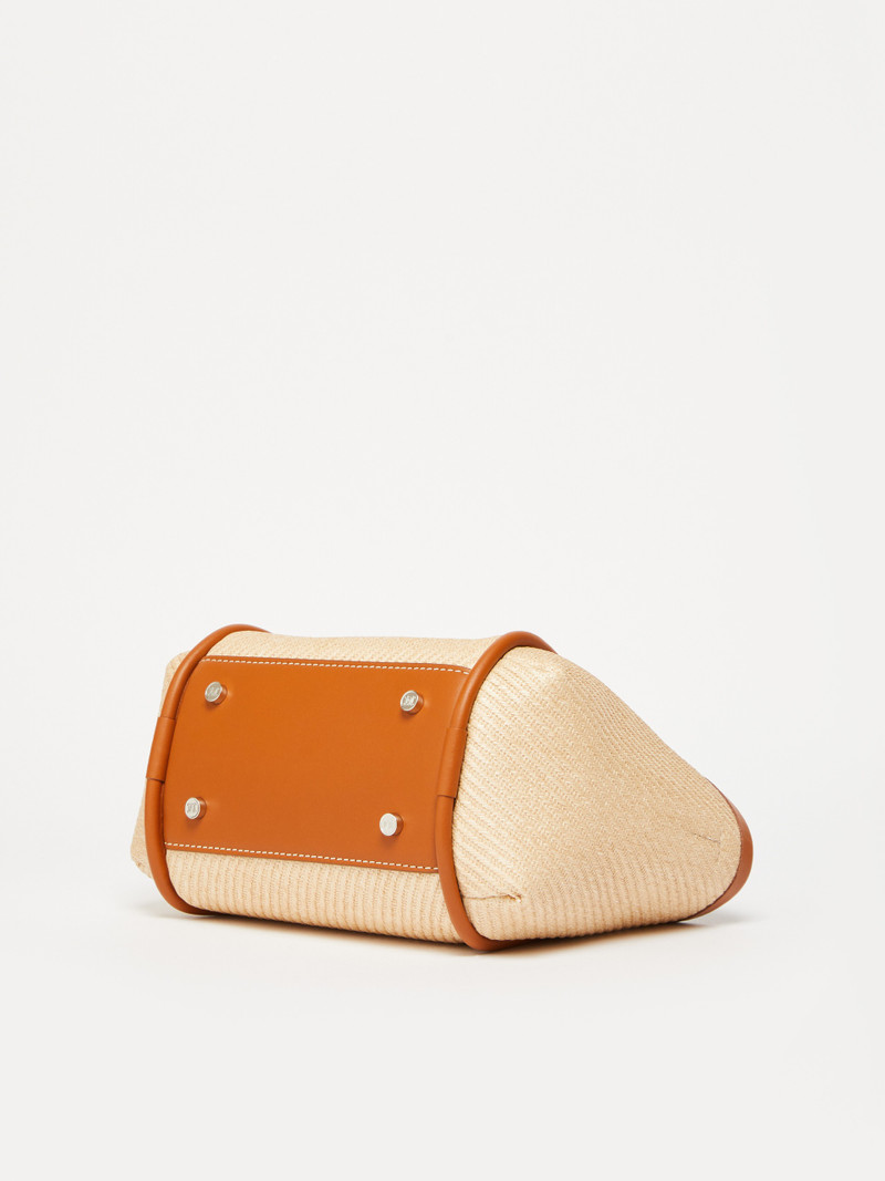 SUMMERMARINEXS Extra-Small raffia-look fabric Marine bag 5