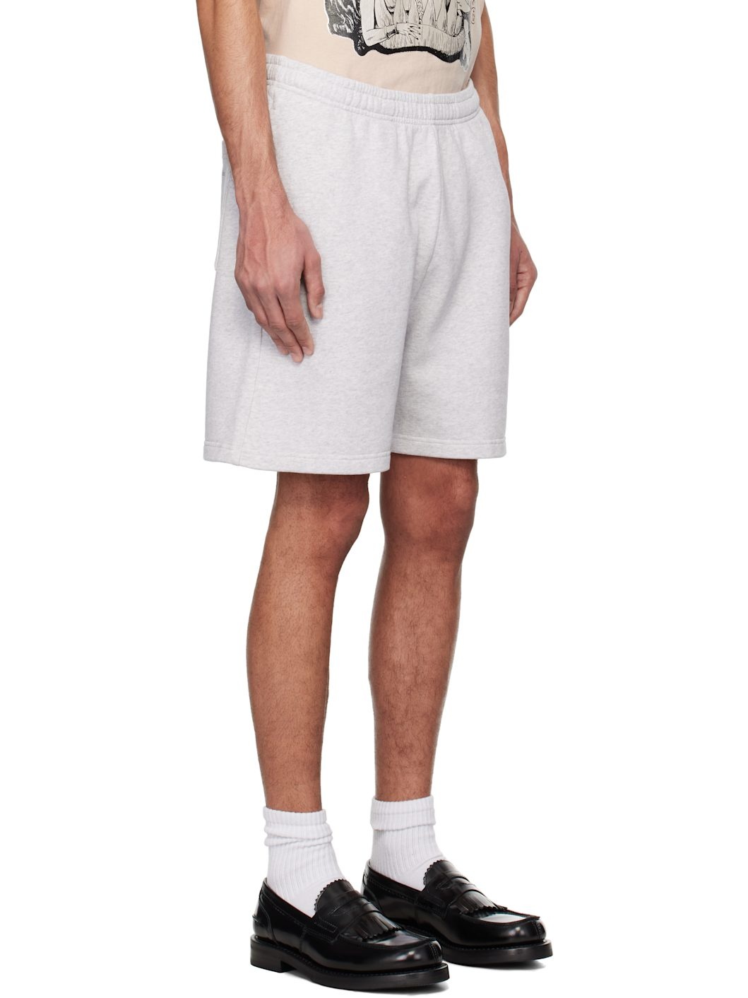 Gray Organic Cotton Shorts - 2