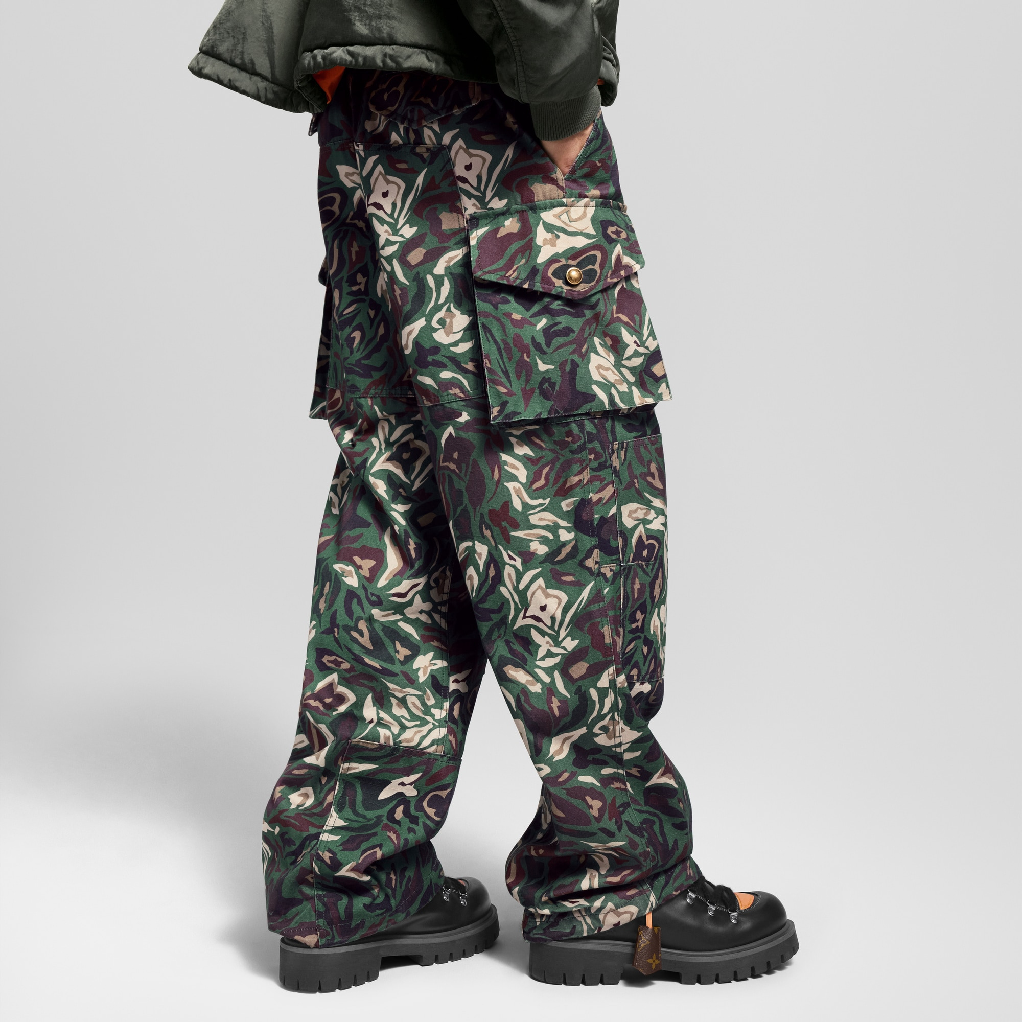 Multi Pocket Cargo Pants - 3