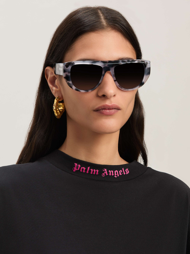 Palm Inlay knit shorts 6