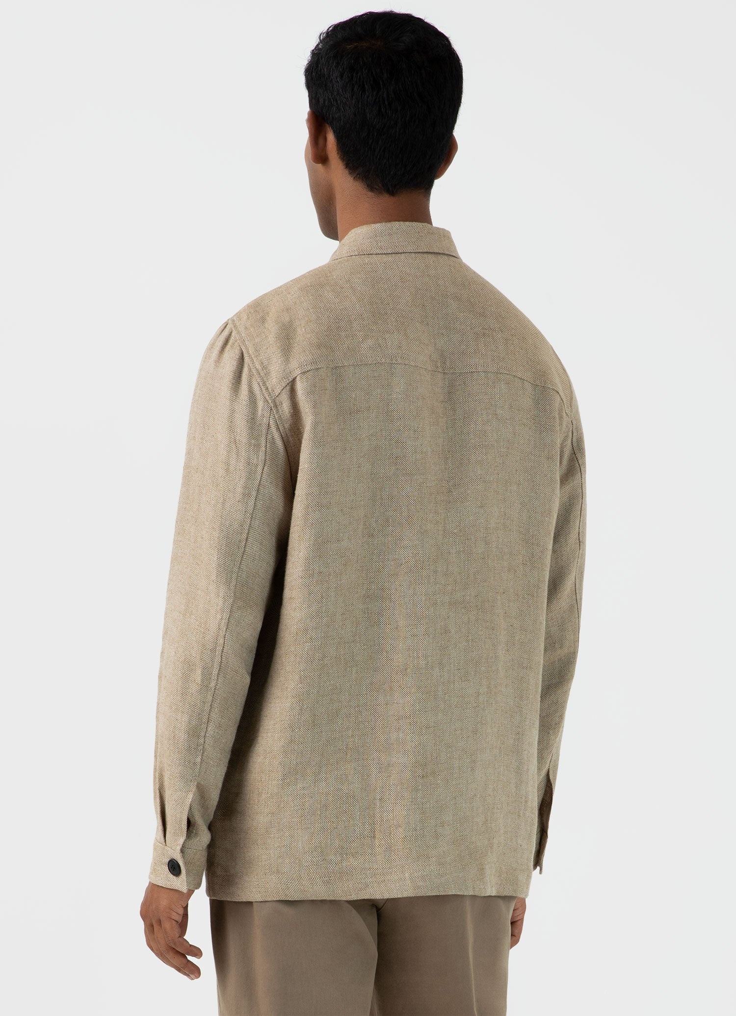 Signature Panel Pockets Shirt Jacket - Canvas Edition