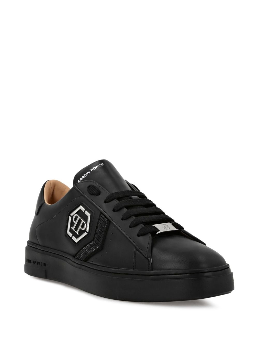 Strass Hexagon Lo-Top Sneakers - 2