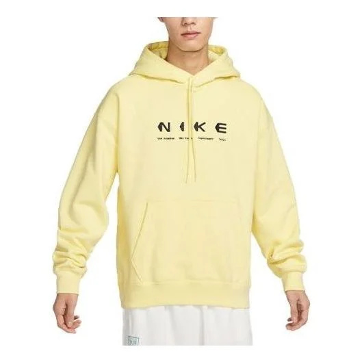 Nike SB Fleece Pullover Skate Hoodie 'Yellow' DV9047-706 - 1