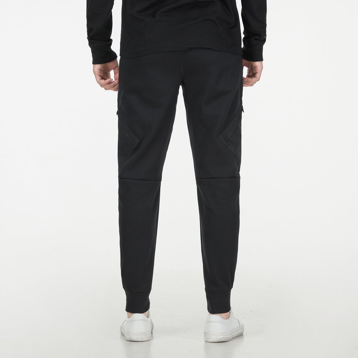 Men's Jordan As J Df Sprt Stmt Flc Pant Casual Breathable Sports Knit Long Pants/Trousers Black DJ08 - 4