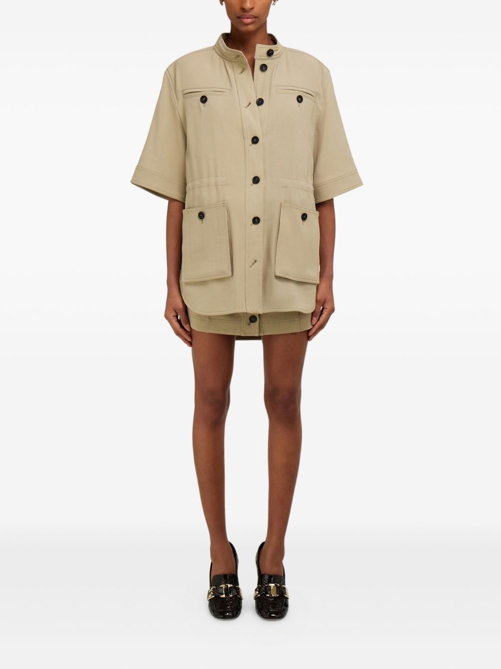 short-sleeve jacket - 2